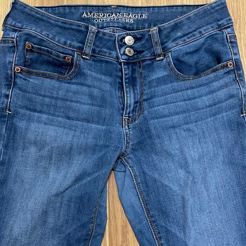 Low rise American EagleArtist stretch boot cut sz8